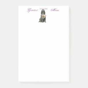 Belgiska Sheepdog Heart Mamma Post-it Block