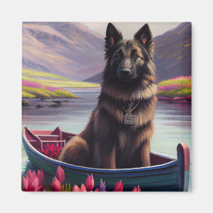 Belgiska shefherd på en Paddle: En kristen Äventyr Magnet