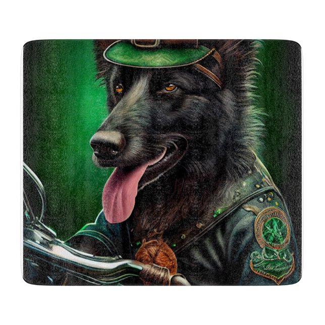Belgiska Shepherd-cykeln St. Patrick's Day (Framsidan)