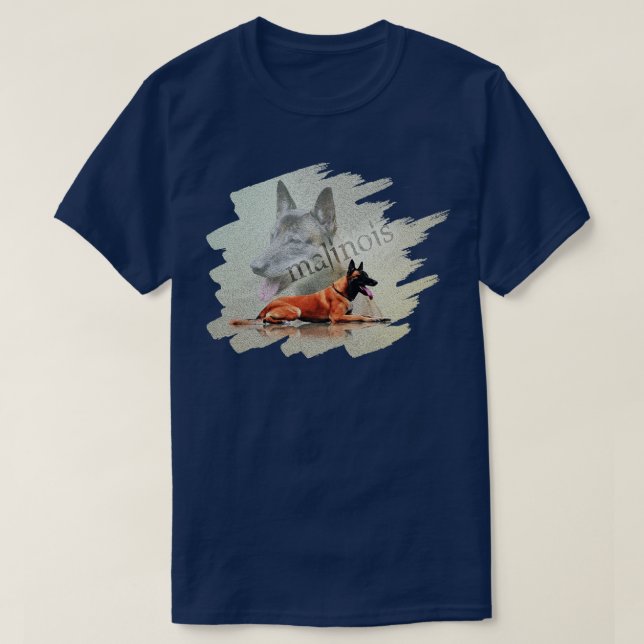 Belgiska shepherd Malinois (16) T Shirt (Design framsida)