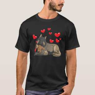 Belgiska Shepherd Tervuren Hund with Mjukisdjur T Shirt