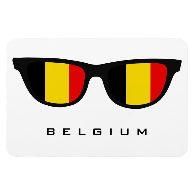 Belgiska skuggans anpassningsbar och färg magnet (Horisontell)