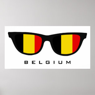 Belgiska skuggans anpassningsbar och färg poster