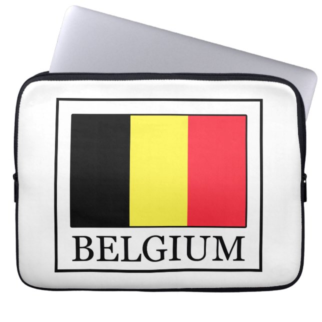 Belgiska sleeven laptop sleeve (Framsidan)