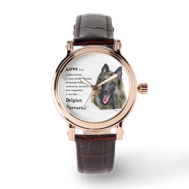 Belgiska Tervuren Art Armbandsur (Framsida)