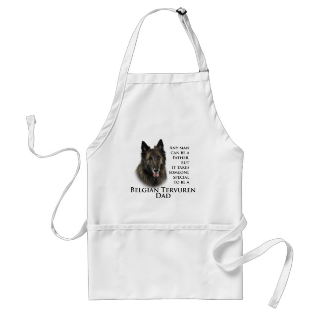 Belgiska Tervuren Barbeque Apron Förkläde (Framsidan)