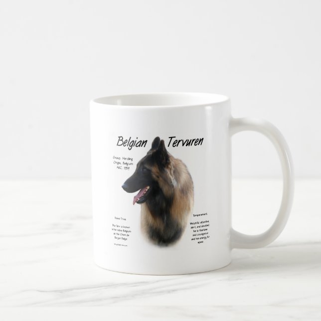 Belgiska Tervuren-historien; allt om Tervurens Kaffemugg (Höger)