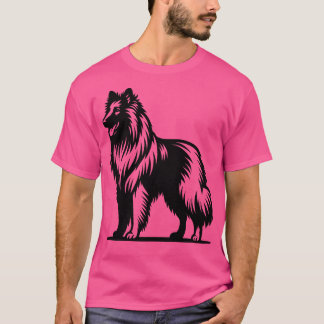 Belgiska Tervuren Hund T Shirt