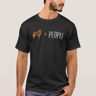 Belgiska Tervuren Hundar är Underbarare än människ T Shirt