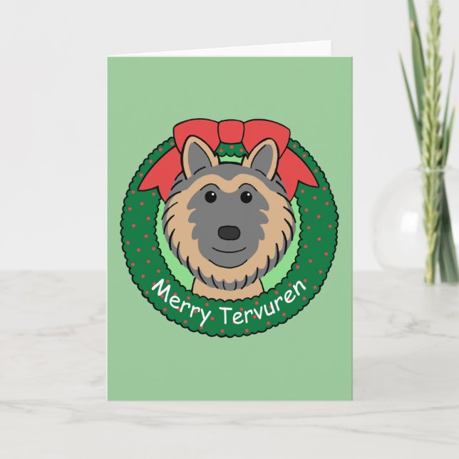 Belgiska tervuren jul helgkort (Framsida)