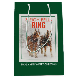 Belgiskt hästteam Sleigh Klockor Ring