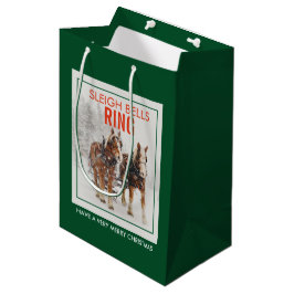 Belgiskt hästteam Sleigh Klockor Ring