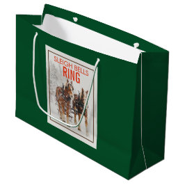 Belgiskt hästteam Sleigh Klockor Ring