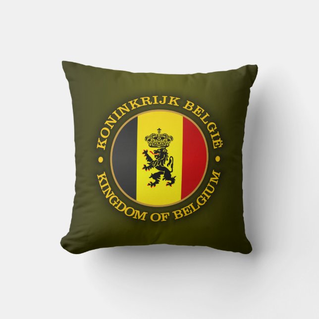 Belgiskt statsstöd kudde (Framsida)