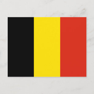 Belgiskt vykort för Flagga