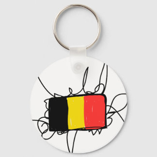 belgium nyckelring