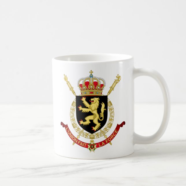 belgiumemblem kaffemugg (Höger)
