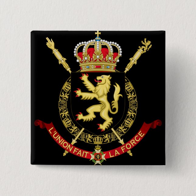 belgiumemblem knapp (Framsida)