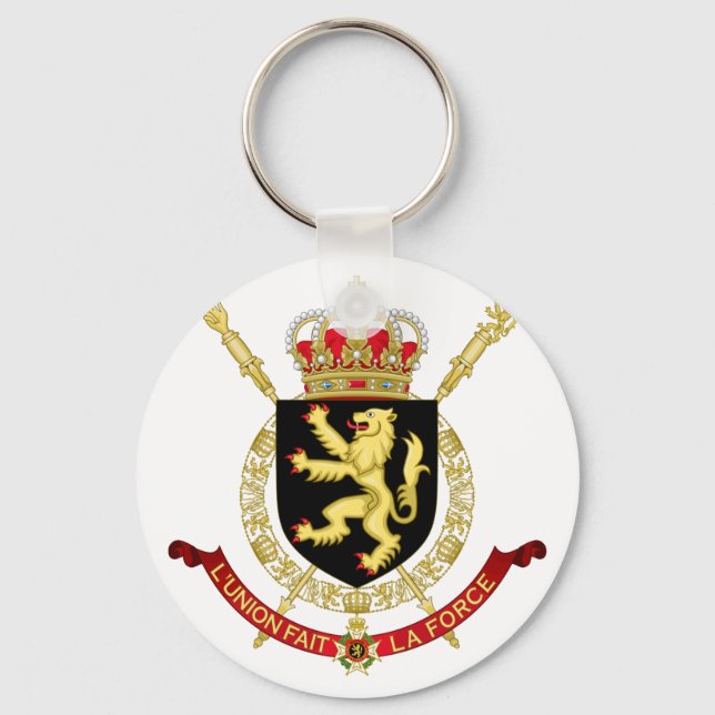 belgiumemblem nyckelring (Framsida)
