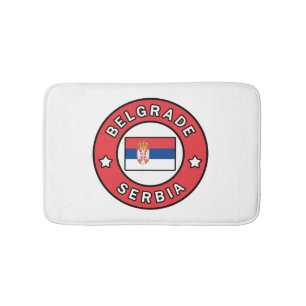 Belgrad Serbien Badrumsmatta