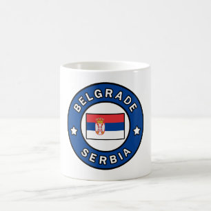 Belgrad Serbien Kaffemugg