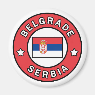 Belgrad Serbien Magnet