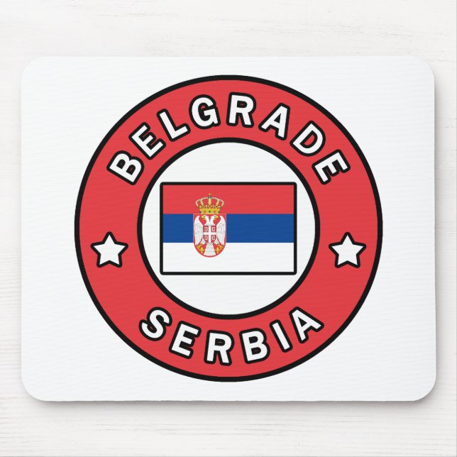 Belgrad Serbien Musmatta (Framsidan)