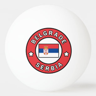 Belgrad Serbien Pingisboll