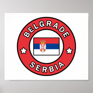 Belgrad Serbien Poster
