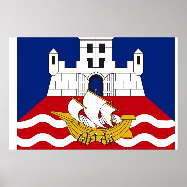 Belgrad, Serbien Poster (Framsidan)