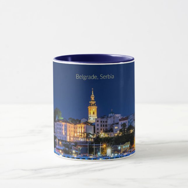 Belgrad, Serbien stadsbild Mugg (Center)