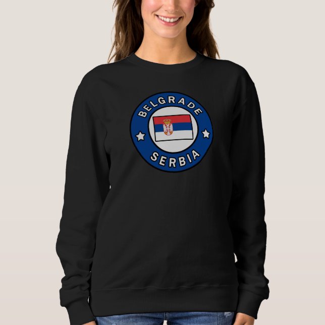 Belgrad Serbien T Shirt (Framsida)