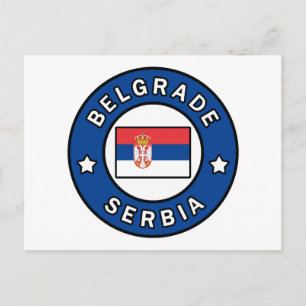 Belgrad Serbien Vykort