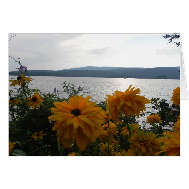 Belgrad Sjöar Hälsningskort (Framsidan Horizontal)