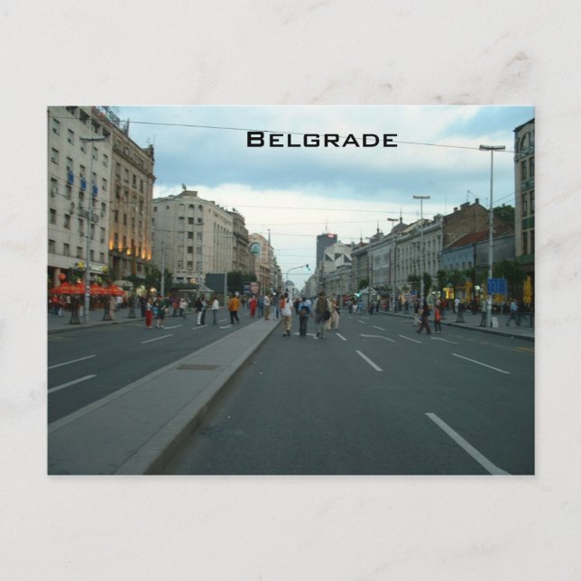 Belgrade Vykort (Framsida)