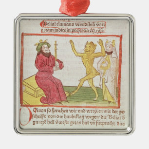 Belial dansar för kungen Solomon Julgransprydnad Metall