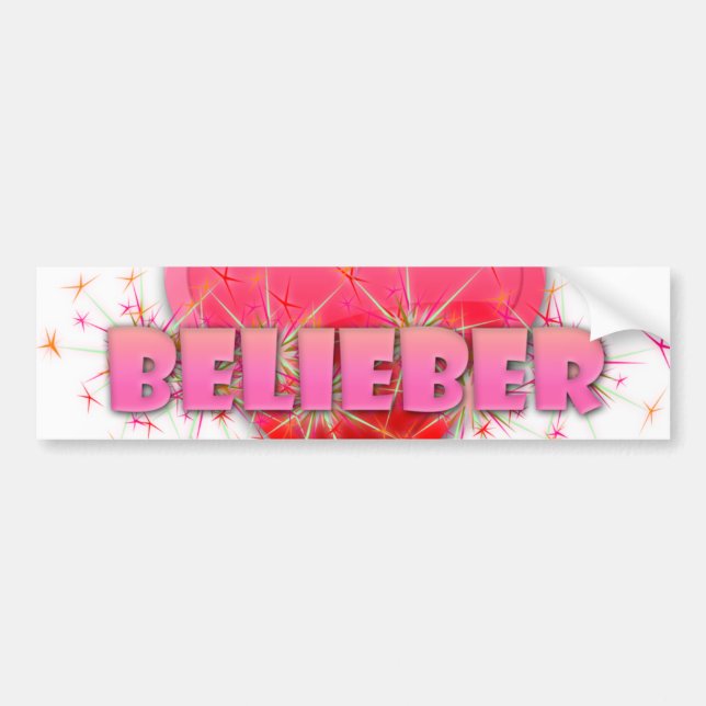 Belieber bildekal (Framsidan)