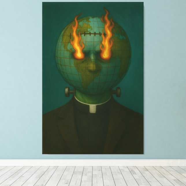 BELIEF Canvas Print (Insitu (trägolv))