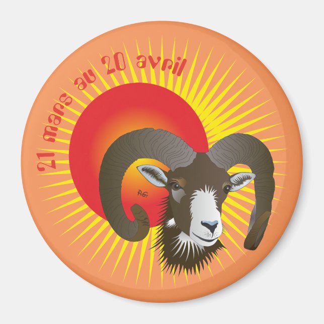 Bélier 21 mars au 20 avril Magnet (Framsidan)