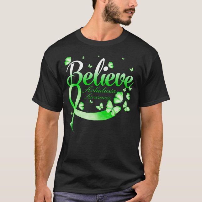 Believe ACHALASIA Butterfly T Shirt (Framsida)