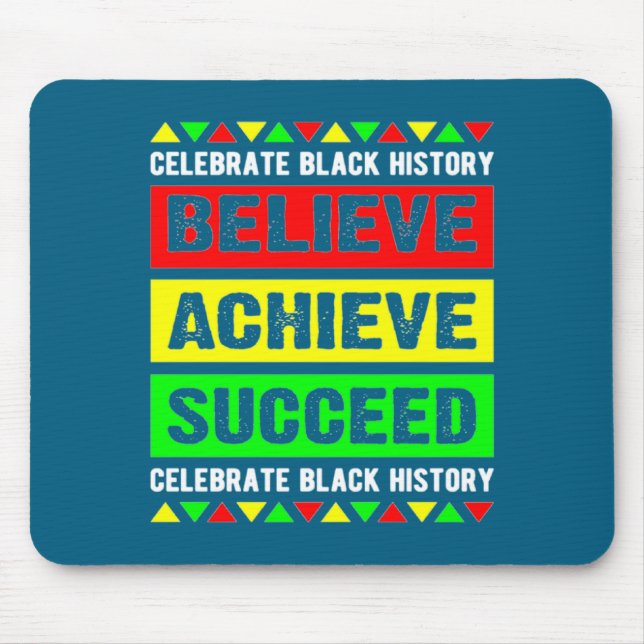 Believe Achieve Succeed Black History Big Boy Fri  Musmatta (Framsidan)