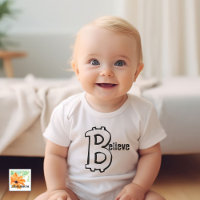 BELIEVE BTC-kryptobetalningar Tshirpresentbitcoin