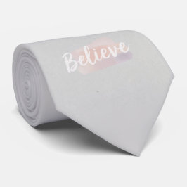 Believe calligraphic text  slips