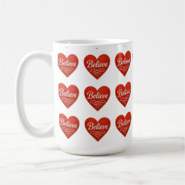 Believe Heart Kaffemugg
