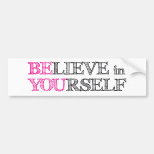 BElieve i DIG - VARA DU Bildekal