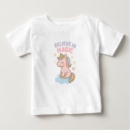 Believe in Magic – Pastel Unicorn Dream T Shirt