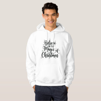 Believe in the Magic of Christmas – Elegant Modern Hoodie