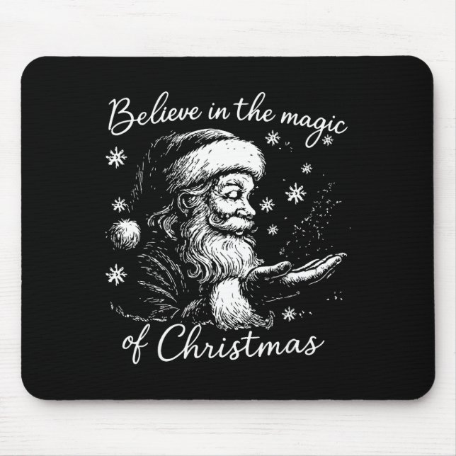 Believe In The Magic Of Christmas, Funny Christmas Musmatta (Framsidan)