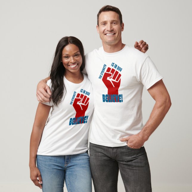Believe in Workers Power Union Design T Shirt (Unisex)
