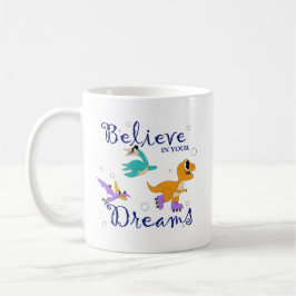 Believe in Your Dreams – Dino Adventure Mug Kaffemugg